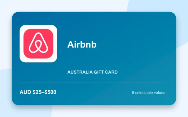 Airbnb Gift Card — Australia - Australian gift card product image