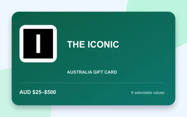 THE ICONIC Gift Card — Australia - Australian gift card product image