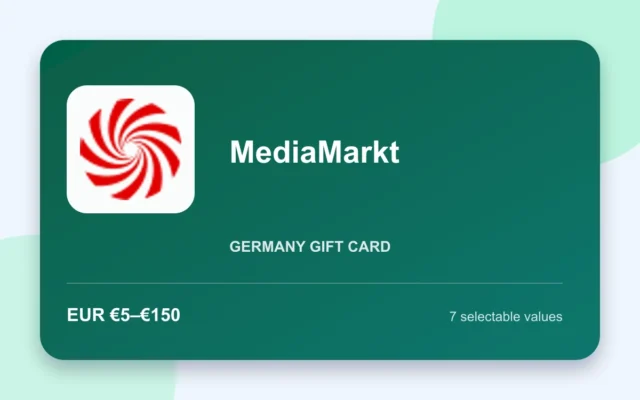 MediaMarkt Gift Card — Germany gift card product image