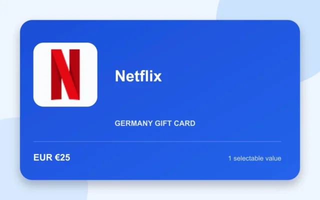 Netflix Gift Card — Germany gift card product image