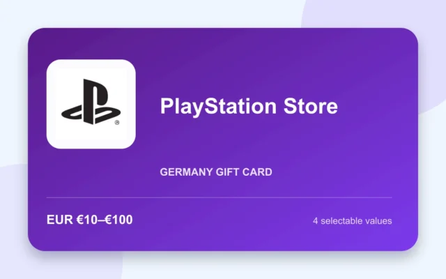 PlayStation Store Gift Card — Germany gift card product image