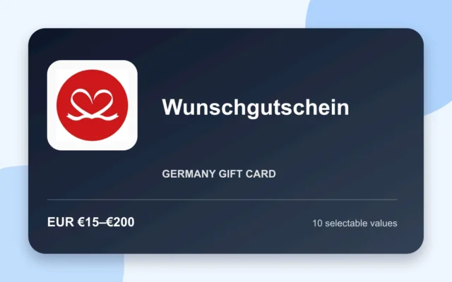 Wunschgutschein — Germany gift card product image