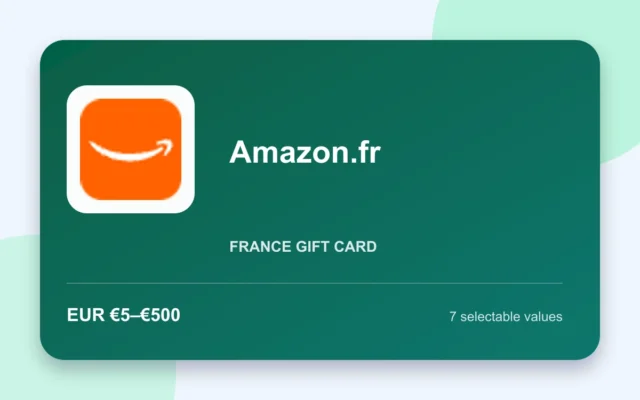 Amazon.fr Gift Card — France gift card product image