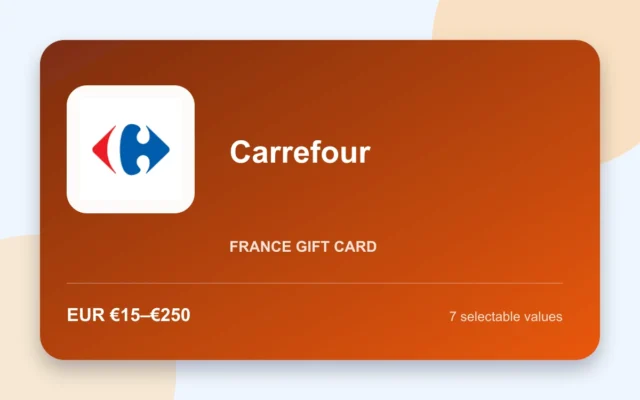 Carrefour Gift Card — France gift card product image