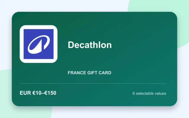 Decathlon Gift Card — France gift card product image