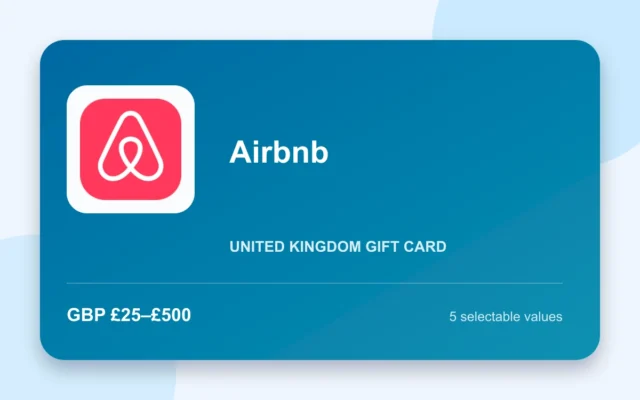 Airbnb Gift Card — United Kingdom - United Kingdom gift card product image
