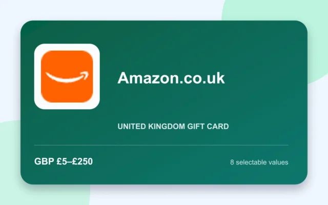Amazon.co.uk Gift Card — United Kingdom - United Kingdom gift card product image