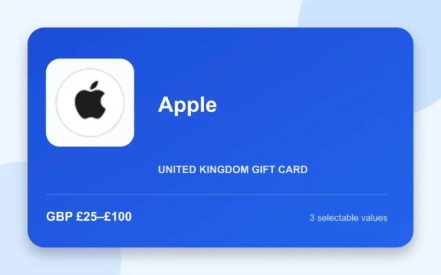 Apple Gift Card — United Kingdom - United Kingdom gift card product image