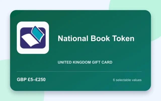 National Book Token — United Kingdom - United Kingdom gift card product image