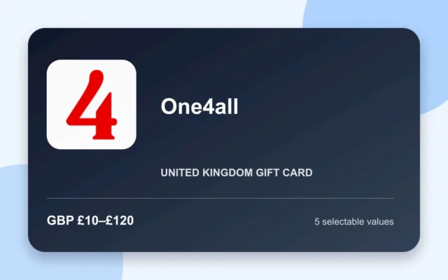 One4all Gift Card — United Kingdom - United Kingdom gift card product image
