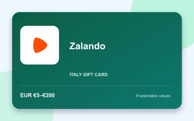 Zalando Gift Card — Italy gift card product image
