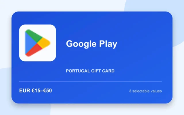 Google Play Gift Card — Portugal gift card product image