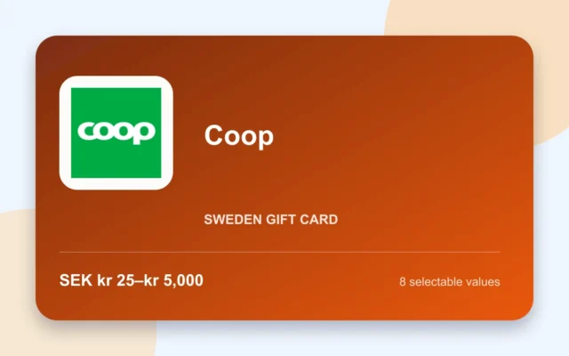 Coop Gift Card — Sweden gift card product image