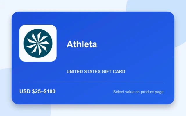 Athleta Gift Card — U.S. gift card product image