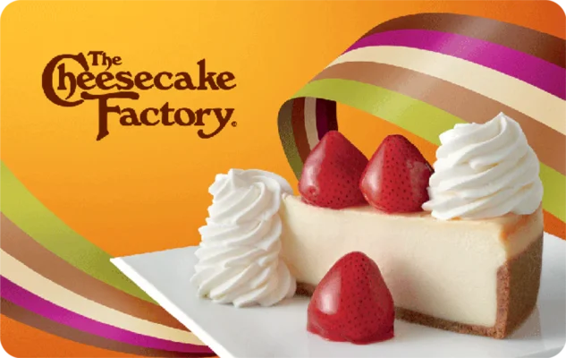 The Cheesecake Factory Gift Card — U.S. gift card product image